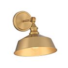 Savoy House Meridian M90090NB 1-Light Natural Brass Wall Sconce
