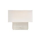 Savoy House Meridian M90095BN 2-Lights Brushed Nickel Wall Sconce