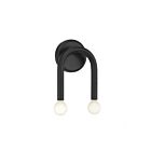 Savoy House Meridian M90099MBK 2-Lights Matte Black Wall Sconce