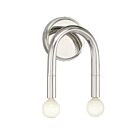Savoy House Meridian M90099PN 2-Lights Polished Nickel Wall Sconce