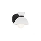 Savoy House Meridian M90101MBK 1-Light Matte Black Wall Sconce