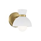 Savoy House Meridian M90101NB 1-Light Natural Brass Wall Sconce
