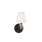 Savoy House Meridian M90102MBK 1-Light Matte Black Wall Sconce