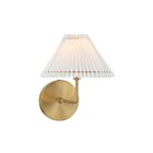 Savoy House Meridian M90105NB 1-Light Natural Brass Wall Sconce