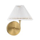 Savoy House Meridian M90105NB 1-Light Natural Brass Wall Sconce