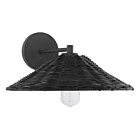 Savoy House Meridian M90106MBK 1-Light Matte Black Wall Sconce