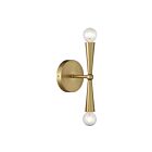 Savoy House M90110NB 2-Lights 120W Natural Brass Wall Sconce