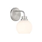 Savoy House M90112BN 1-Light 60W Brushed Nickel Wall Sconce