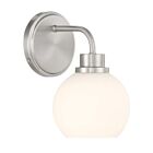 Savoy House M90112BN 1-Light 60W Brushed Nickel Wall Sconce