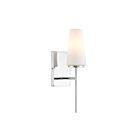 Savoy House M90115CH 1-Light 60W Chrome Wall Sconce