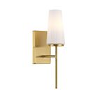 Savoy House M90115NB 1-Light 60W Natural Brass Wall Sconce