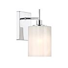 Savoy House M90116CH 1-Light 60W Chrome Wall Sconce
