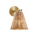 Savoy House M90118NB 1-Light 60W Natural Brass Wall Sconce
