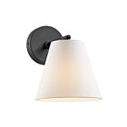 Savoy House M90119MBK 1-Light 60W Matte Black Wall Sconce