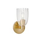 Savoy House M90120NB 1-Light 60W Natural Brass Wall Sconce