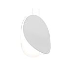Sonneman 1767.03 1 Light Satin White 26W Malibu Discs LED Pendant
