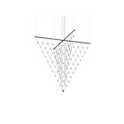 Sonneman 1884.16C 120 Lights 150W Constellation Galaxy Matrix Arrow LED Pendant