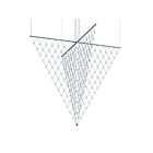 Sonneman 1885.16C 224 Lights 280W Constellation Galaxy Matrix Arrow LED Pendant