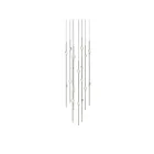 Sonneman 2012.13C 18-Lights 36W Satin Nickel LED Chandelier