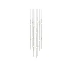 Sonneman 2012.13W 18-Lights 36W Satin Nickel LED Chandelier
