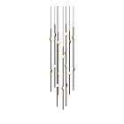 Sonneman 2012.33W-27 18-Lights 36W Espresso Black LED Chandelier