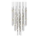 Sonneman 2014.33W-22 48-Lights 96W Espresso Black LED Chandelier