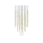 Sonneman 2014.38W 48-Lights 96W Satin Brass LED Chandelier