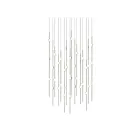 Sonneman 2015.13W-27 40-Lights 80W Satin Nickel LED Chandelier