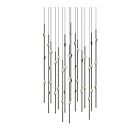 Sonneman 2015.33C-22 40-Lights 80W Espresso Black LED Chandelier