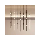 Sonneman 2015.33C-27 40-Lights 80W Espresso Black LED Chandelier