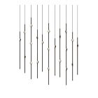 Sonneman 2016.33C-22 21-Lights 42W Espresso Black LED Chandelier