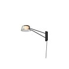 Sonneman 2030.25K 9W Satin Black LED Wall Lamp