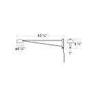 Sonneman 2031.17W 9W Warm Gray LED Wall Lamp