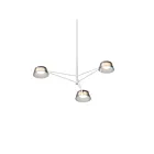 Sonneman 2033.17K 3-Lights 9W Warm Gray LED Chandelier