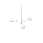 Sonneman 2033.17W 3-Lights 9W Warm Gray LED Chandelier