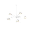 Sonneman 2035.17 5-Lights 9W Warm Gray LED Chandelier