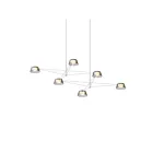 Sonneman 2036.17K 6-Lights 9W Warm Gray LED Chandelier
