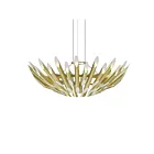 Sonneman 2046.38 60-Lights 96W Satin Brass LED Chandelier