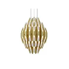 Sonneman 2048.38 90-Lights 150W Satin Brass LED Chandelier