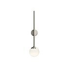 Sonneman 2060.13 1 Light Satin Nickel 3W Sabon Sconce