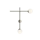 Sonneman 2062.13 2 Lights Satin Nickel 3W Sabon Sconce