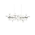 Sonneman 2066.13 11 Lights Satin Nickel 3W Nebula Bar Pendant