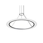 Sonneman 2073.16 1 Light Bright Satin Aluminum 22W Arctic Rings LED Ring Pendant