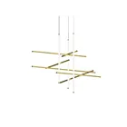 Sonneman 2106.14 1-Light 73W Brass Finish LED Chandelier