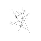 Sonneman 2152.13W 20 Lights Satin Nickel 41W Constellation Aquila Pendant