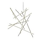Sonneman 2152.38W-27 20-Lights 41W Satin Brass LED Chandelier
