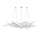 Sonneman 2155.13C-27 25-Lights 50W Satin Nickel LED Chandelier