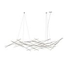 Sonneman 2158.13C-27 44-Lights 92W Satin Nickel LED Chandelier