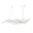 Sonneman 2158.13W-27 44-Lights 92W Satin Nickel LED Chandelier