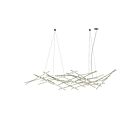 Sonneman 2158.38W 44-Lights 92W Satin Brass LED Chandelier